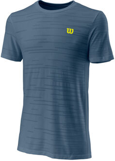 Wilson Rapide Seamless II T-shirt Heren blauw
