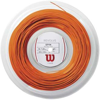 Wilson Revolve Rol Snaren 200m-Oranje - 1.30