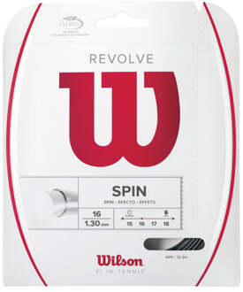 Wilson Revolve Set Snaren 12,2m-Zwart - 1.25,1.30,1.35