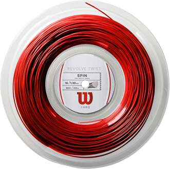 Wilson Revolve Twist Rol Snaren 200m-Rood - 1.25,1.30