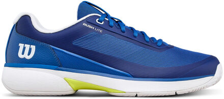 Wilson Rush Lite 5 Allcourt schoen Heren-blauw, wit - 40,40 2/3,41 1/3,42,42 2/3,43 1/3,44,44 2/3,45 1/3,46,46 2/3,47 1/3,48,49 1/3
