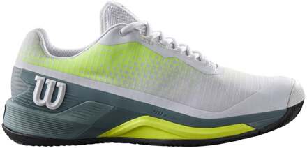Wilson Rush Pro 4.0 Tennisschoenen Heren-Wit,Grijs - 42