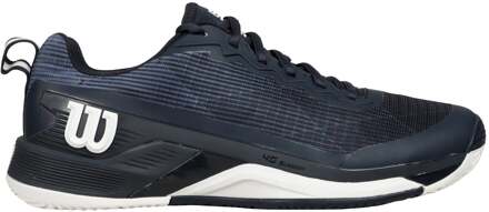 Wilson Rush Pro 4.5 Tennisschoenen Heren-Donkerblauw,Wit - 40,40 2/3,41 1/3,42,42 2/3,43 1/3,44,44 2/3,45 1/3,46,46 2/3,47 1/3,48,49 1/3