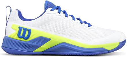 Wilson Rush Pro 4.5 Tennisschoenen Heren-Wit,Blauw - 46