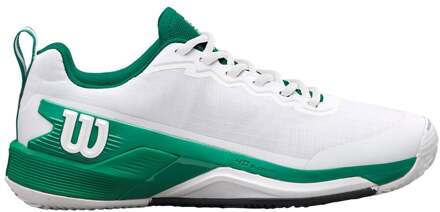 Wilson Rush Pro 4.5 Tennisschoenen Heren-Wit,Groen - 41 1/3,43 1/3,44,44 2/3,45 1/3,46,46 2/3,47 1/3,49 1/3