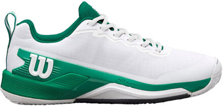 Wilson Rush Pro 4.5 Tennisschoenen Heren-Wit,Groen - 44 2/3,45 1/3,46,46 2/3,49 1/3