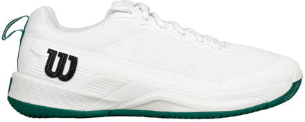 Wilson Rush Pro 4.5 Tennisschoenen Heren-Wit,Groen - 47 1/3