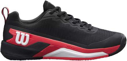 Wilson Rush Pro 4.5 Tennisschoenen Heren-Zwart,Rood - 40,40 2/3,41 1/3,42,42 2/3,43 1/3,44,44 2/3,45 1/3,46,46 2/3,47 1/3,48,49 1/3