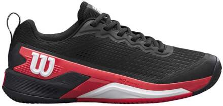 Wilson Rush Pro 4.5 Tennisschoenen Heren-Zwart,Rood - 46