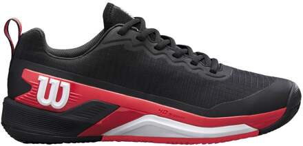 Wilson Rush Pro 4.5 Tennisschoenen Heren-Zwart,Rood - 49 1/3