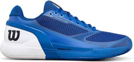 Wilson Rush Pro 5 Tennisschoenen Heren-blauw, wit - 40,40 2/3,41 1/3,42,42 2/3,43 1/3,44,44 2/3,45 1/3,46,46 2/3,47 1/3,48,49 1/3