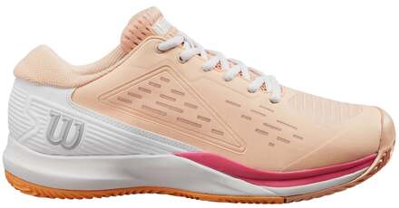 Wilson Rush Pro ACE CLY Tennisschoenen Dames-Abrikoos,Wit - 36 2/3,42 2/3