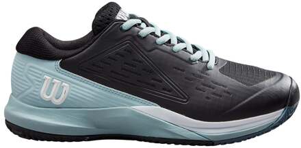 Wilson Rush Pro Ace Tennisschoenen Dames-Zwart,Lichtblauw - 36 2/3