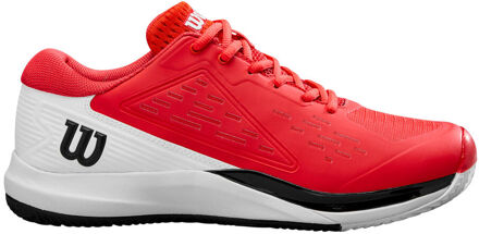 Wilson Rush Pro Ace Tennisschoenen Heren-Rood,Wit - 41 1/3,44,44 2/3,45 1/3,46,46 2/3,49 1/3