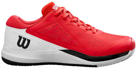 Wilson Rush Pro Ace Tennisschoenen Heren-Rood,Wit - 44 2/3