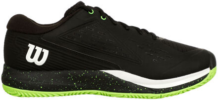 Wilson Rush Pro Ace Tennisschoenen Heren-Zwart,Neongroen - 40,40 2/3,41 1/3,42,42 2/3,43 1/3,44,44 2/3,45 1/3,46,46 2/3,47 1/3,48