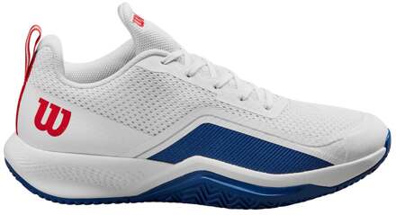 Wilson Rush Pro Lite Tennisschoenen Heren-Wit,Blauw - 42 2/3