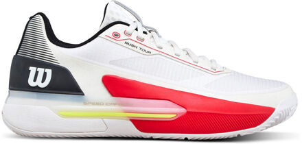 Wilson Rush Tour 5 Tennisschoenen Heren-wit, zwart - 41 1/3,42,42 2/3,43 1/3,44,44 2/3,45 1/3,46,46 2/3,47 1/3,48,49 1/3