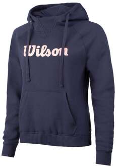 Wilson Script Sweater Met Capuchon Dames blauw - XL