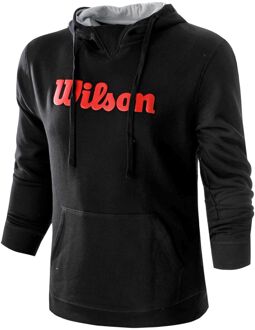 Wilson Script Sweater Met Capuchon Special Edition Heren zwart
