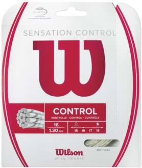 Wilson Sensation Control Set Snaren 12,2m-Natuurlijke Kleuren - 1.30