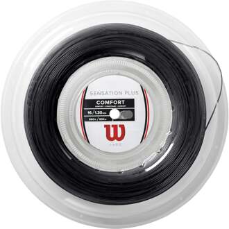 Wilson Sensation Plus Rol Snaren 200m-Zwart - 1.25,1.34