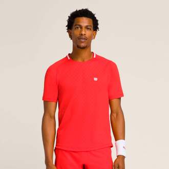Wilson Serve Out T-shirt Heren-rood - XXL