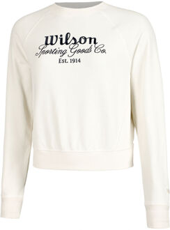 Wilson Sideline Crew Sweatshirt Dames beige - L,XL