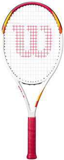 Wilson Six One Tennisracket (Bespand) wit - 3