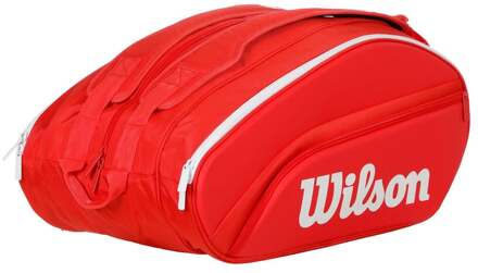 Wilson SuperTour Padel ballentas rood - nosize