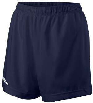 Wilson Team II 3.5 Shorts Dames-Donkerblauw - XS