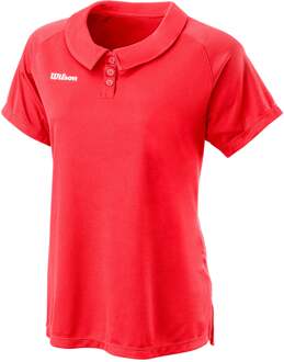 Wilson Team II Polo Dames-Koraal - XS,S,M,L,XL