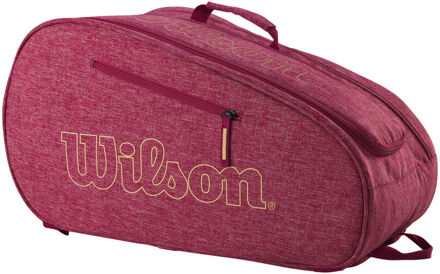 Wilson Team Padel Bag Padel Ballentas rood - one size