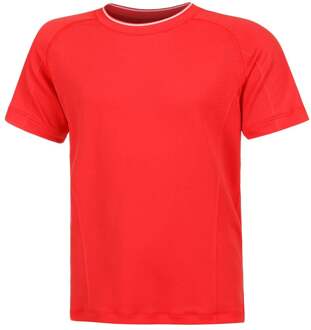 Wilson Team Players Seamless Crew T-shirt Jongens rood - M