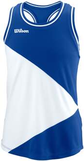 Wilson Team Tanktop Meisjes-Blauw,Wit - XS,S,M,L