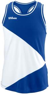 Wilson Team Tanktop Meisjes-Blauw,Wit - XS