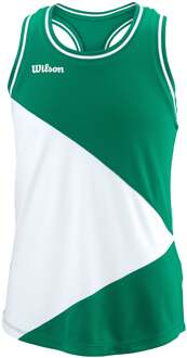 Wilson Team Tanktop Meisjes-Groen,Wit - XS,S,M,L