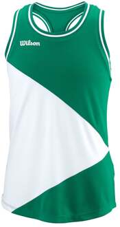 Wilson Team Tanktop Meisjes-Groen,Wit - XS,S