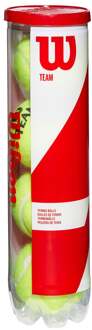 Wilson Team W Practice Verpakking 4 Stuks geel - nosize