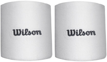 Wilson Terry Logo Zweetband Unisex wit - nosize