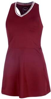 Wilson Tiebreaker Jurk Dames-berry bes - XS