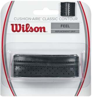 Wilson Tour Cushion-Aire Classic Contour Verpakking 1 Stuk-Zwart - nosize