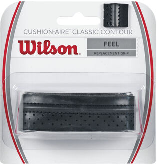 Wilson Tour Cushion-Aire Classic Contour Verpakking 1 Stuk-Zwart - nosize