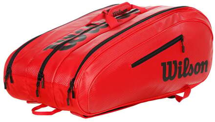 Wilson Tour Tennistas 15 Stuks-Rood - nosize