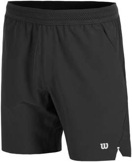 Wilson Tournament V2 7in Shorts Heren-Zwart - S,M,L,XL,XXL