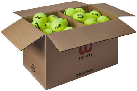 Wilson Triniti Club Box 72 Stuks geel - nosize