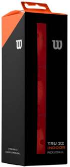 Wilson TRU 32 Pickleball Indoor Ball Verpakking 3 Stuks oranje - nosize