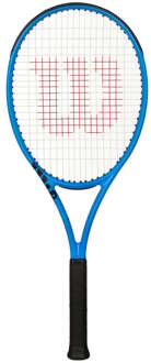 Wilson Ultra 100L V4.0 Bright Neon Blue Tennisracket neonblauw - 3