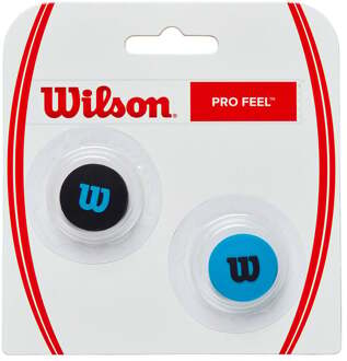 Wilson Ultra Pro Feel Ultra Demper Verpakking 2 Stuks-Zwart,Blauw - nosize