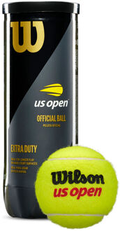 Wilson US Open Verpakking 3 Stuks geel - one size